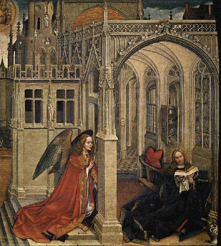 Annunciation, Robert Campin